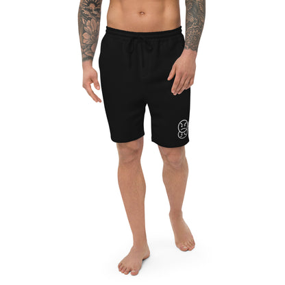 Hidden Battles Logo Embroidery Men's fleece shorts