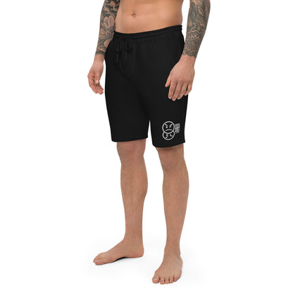Hidden Battles Logo Embroidery Men's fleece shorts