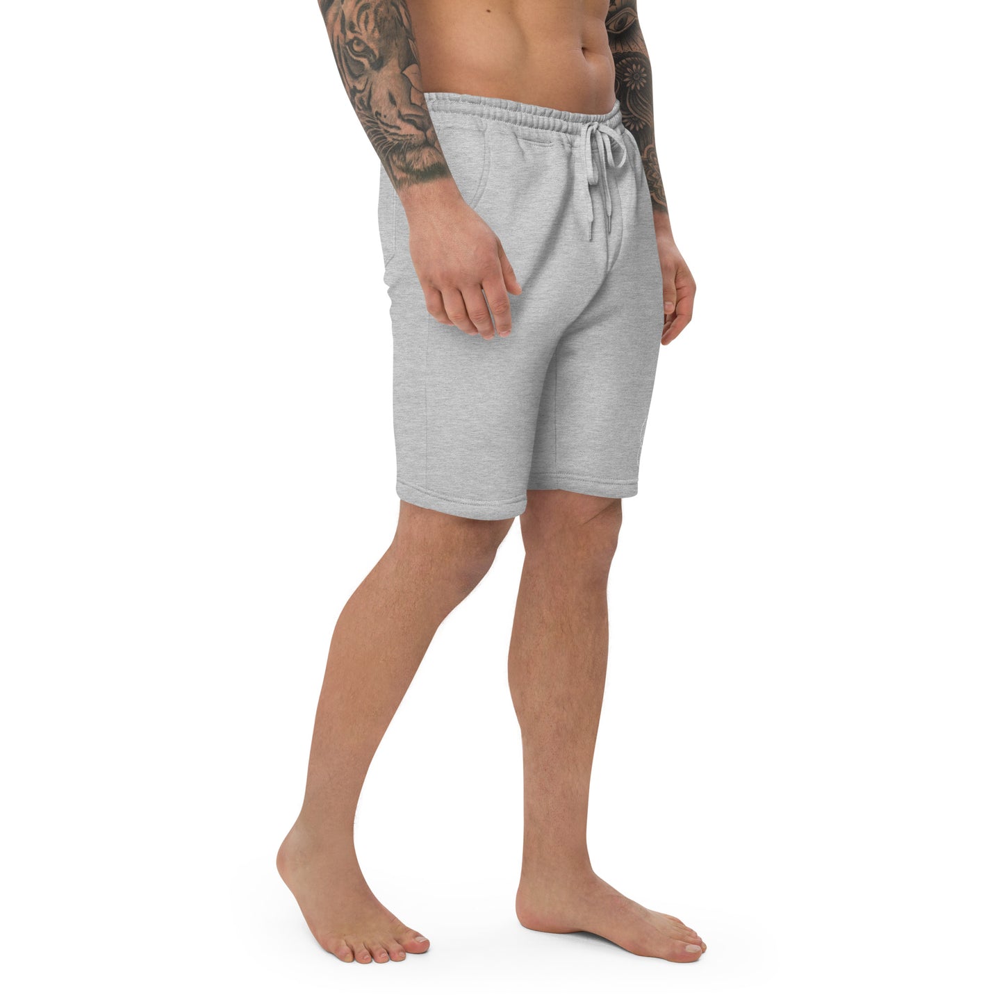 Hidden Battles Logo Embroidery Men's fleece shorts