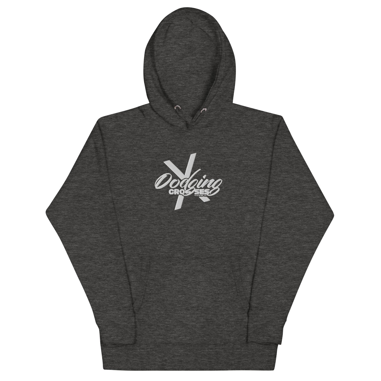 Dodging Crosses Stitch W No Backdoors logo Unisex Hoodie