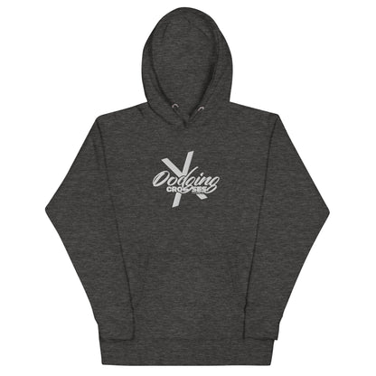 Dodging Crosses Stitch W No Backdoors logo Unisex Hoodie