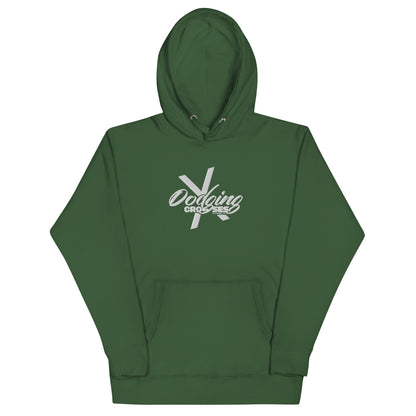 Dodging Crosses Stitch W No Backdoors logo Unisex Hoodie