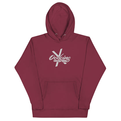 Dodging Crosses Stitch W No Backdoors logo Unisex Hoodie