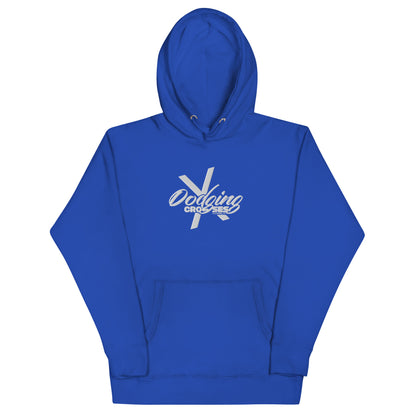 Dodging Crosses Stitch W No Backdoors logo Unisex Hoodie