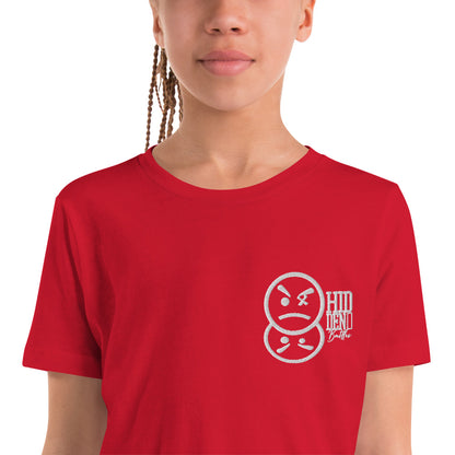 Hidden Battles Embroidery Youth Short Sleeve T-Shirt